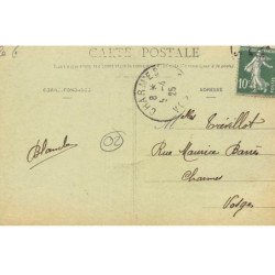 BOHAIN : rue de l'eglise et magasins des nouvelles galeries - tres bon etat