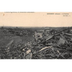 QUESSY : l'usine, détruite - tres bon etat