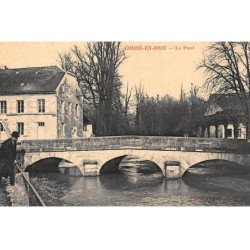 CONDE-en-BRIE : le pont - tres bon etat