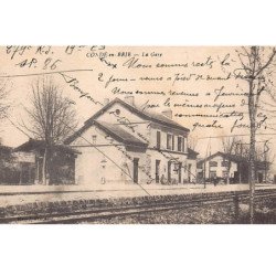 CONDE-en-BRIE : la gare - tres bon etat