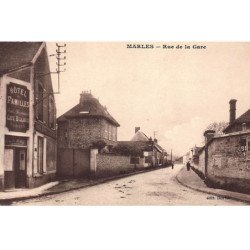 MARLES : rue de la gare - tres bon etat