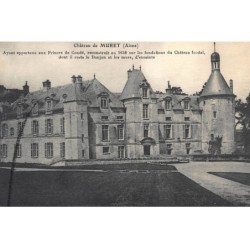 MURET : chateau de muret, ayant appartenu aux princes de condé - tres bon etat