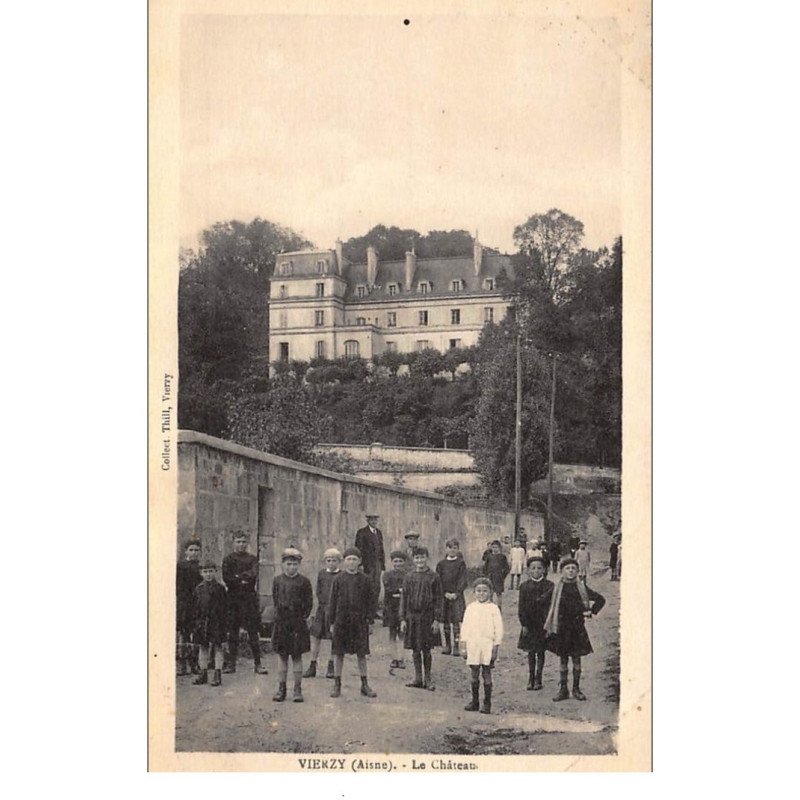 VIERZY : le chateau - tres bon etat