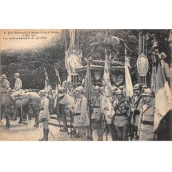 Fête Nationale de Jeanne d'Arc à NANTES - 8 Mai 1921 - Les anciens Etendarts du 65e d'Infanterie - très bon état