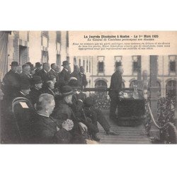La Journée Diocésaine à NANTES - Le 1er Mars 1925 - Le Général de Castelnau prononçant son discours - très bon état