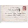 SAINT SIMON : carte photo - bon état (un coin plié)