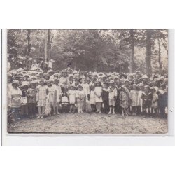 RETHEL : carte photo des fêtes de Sainte Anne en 1920 - très bon état