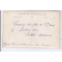 RETHEL : carte photo des fêtes de Sainte Anne en 1920 - très bon état