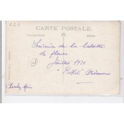 RETHEL : carte photo de la bataille des fleurs en 1920 (automobile)- très bon état