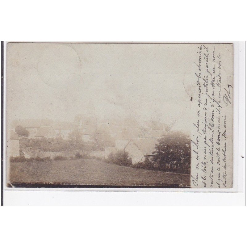 SAINT ROBERT : carte photo du village - bon état (deux petits plis d'angle)