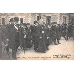 La Journée Diocésaine à NANTES - Le 1er Mars 1925 - Mgr l'Evêque de Nantes - très bon état