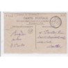 A localiser (cachet ambulant de Dreux à Auneau) : carte photo d'une scierie - menuiserie - bois - très bon état