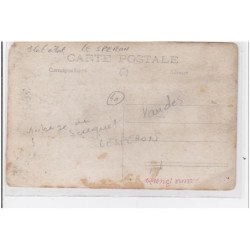 LE SPERON : carte photo de l'hôtel Azemard (écurie-garage) - état (défauts)