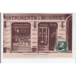 NICE : instruments de musique phonographes disques pathé, 7 rue hancy - très bon etat