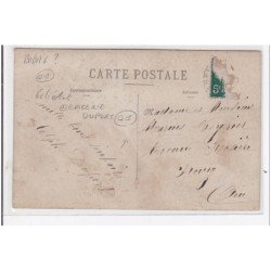 BOURG-en-BRESSE : épicerie Duport, groupe de personnages - état