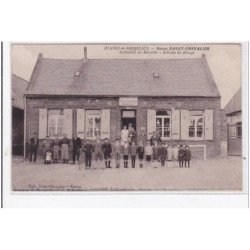 ETAVES-et-BOCQUIAUX : maison valet-chevalier spécialité de maroille, articles de ménage - très bon état
