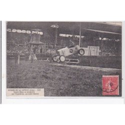 LA CAPELLE : courses de la capelle steeple-chase en automobile sur l'hippodrome par andré mercier - état