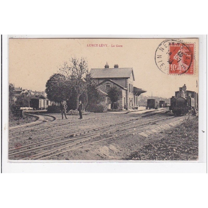 LURCY-LEVY : la gare - très bon état