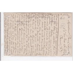 TROUVILLE : sous la neige, vue prise au chalet cordier - très bon état