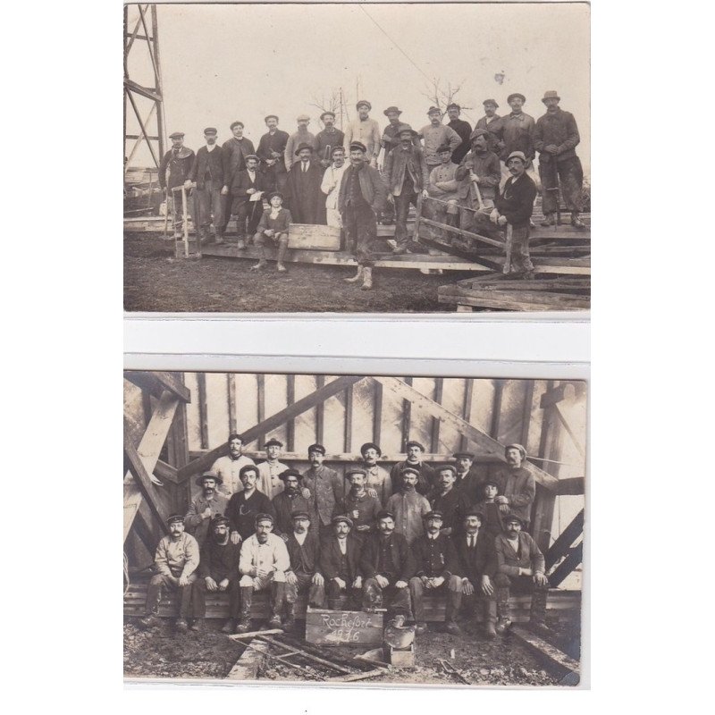 ROCHEFORT : chantier naval (2 CPA) - très bon état