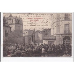 DIJON : 1er mai 1906 manifestation départ du cortège - très bon état