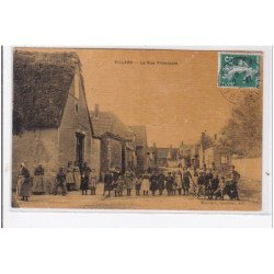 VILLARS : la rue principale (toillée) - très bon état