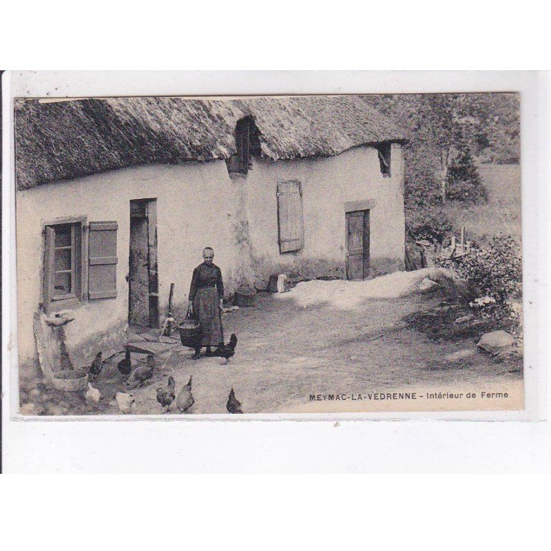 MEYMAC-la-VEDRENNE: intérieur de ferme - très bon état