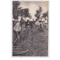 EN BEAUCE : faucheurs et moissonneurs - état