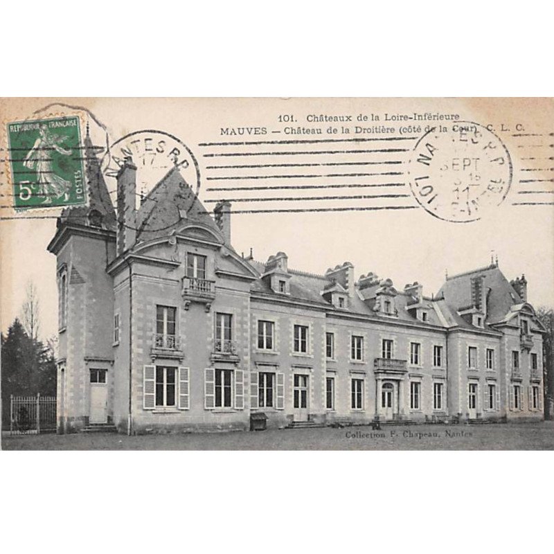 MAUVES - Château de la Droitière - très bon état