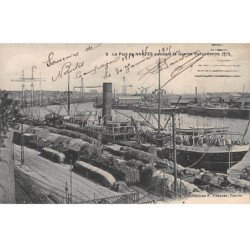Le Port de NANTES pendant la Guerre Européenne 1914 - très bon état