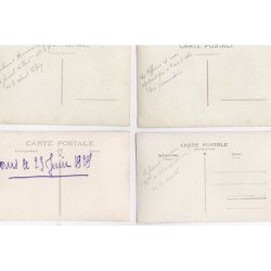 TOURS : lot de 24 cartes photos, fete jeanne d'arc - très bon état