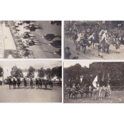 TOURS : lot de 24 cartes photos, fete jeanne d'arc - très bon état
