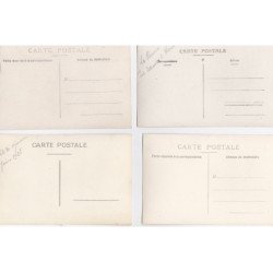 TOURS : lot de 24 cartes photos, fete jeanne d'arc - très bon état