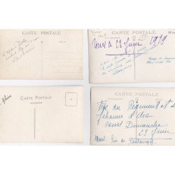 TOURS : lot de 24 cartes photos, fete jeanne d'arc - très bon état