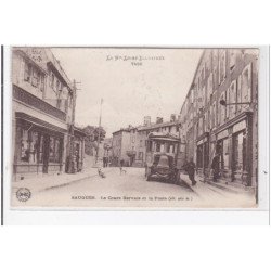 SAUGUES : le cours gervais et la poste alt. 960m, autobus, tabac, - très bon état