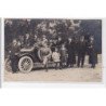SAUMUR ou ARCACHON : famille sculpteur angevin jouanneault (automobile) - bon état (un coin plié)