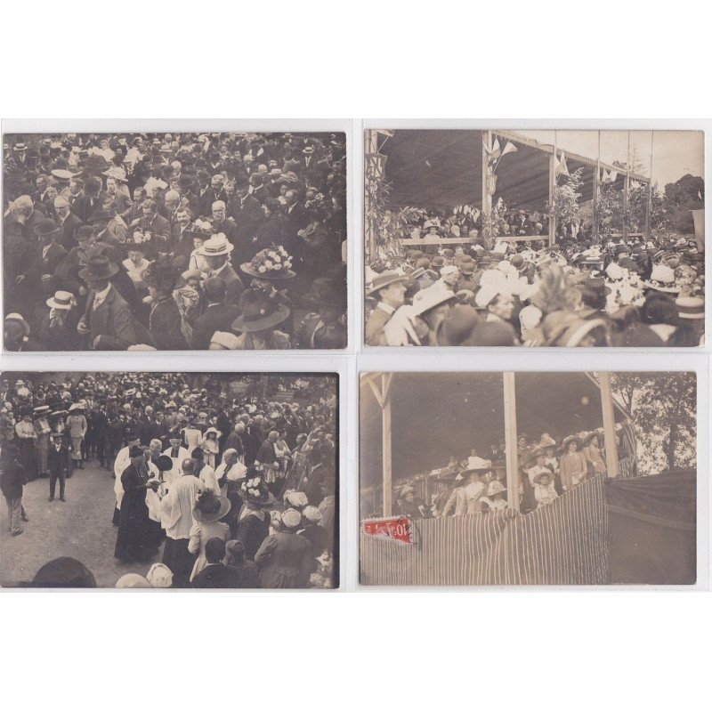 POUANCE : procession, 5 CPA - très bon état