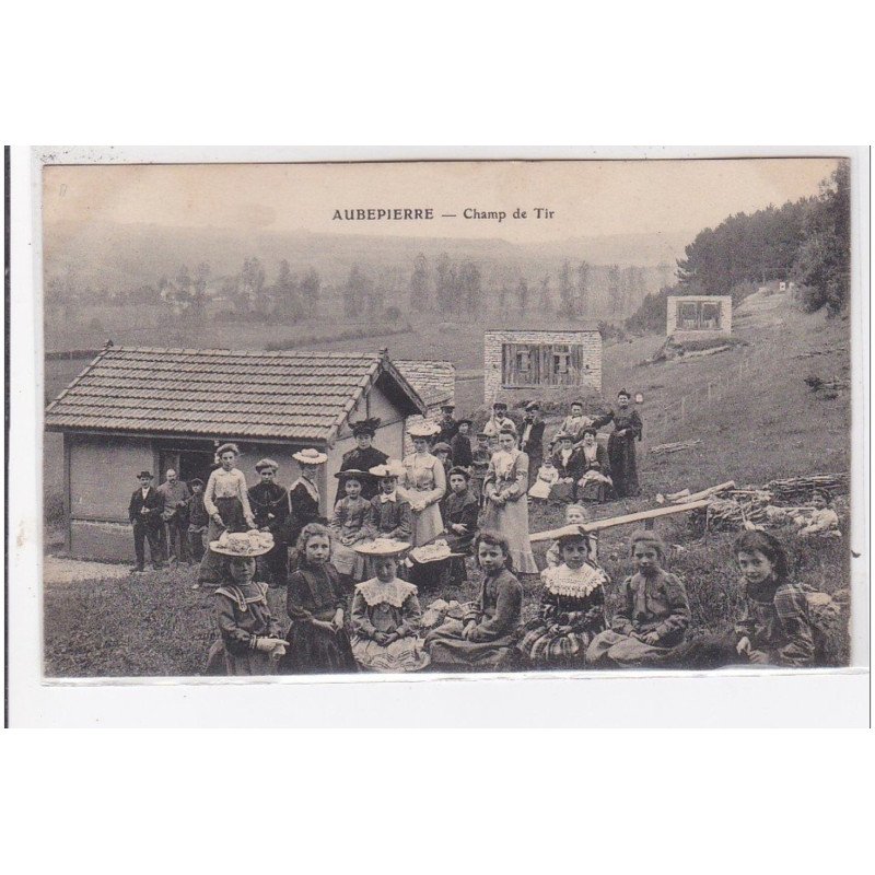 AUBEPIERRE : champ de tir - très bon état