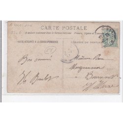 MEURTHE ET MOSELLE : à localiser, E. WEBER, Md de vin, personnage devant le bâtiment - très bon état