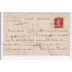 COEBOU-en-LIZIO : truie ayant mis bas onze sangliers - état (partiellement décollée)