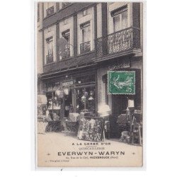 HAZEBROUCK : a la gerbe d'or quincaillerie, everwyn-waryn 62 rue de la clef - très bon état