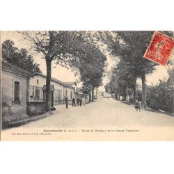 MARMANDE - Route de Bordeaux et la Caserne Tampoure - très bon état