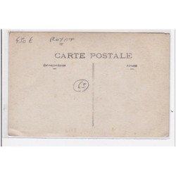 ROYAT : baggage à l'arrivée, autobus, personnages - état