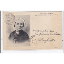 HAUT-RHIN : l'atour-d'auvergne, la marguerite du château, autographe de marguerite du château - état