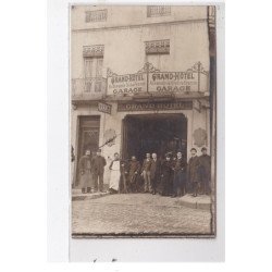 CHALONS-sur-SAONE : rue du port villiers, grand hôtel automobile club de france garage - très bon état