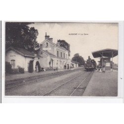 AUBIGNE : la gare - très bon état