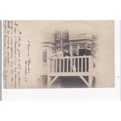 BERCK : lot de 6 cartes photo (villa enfant scènes de plage) - très bon état général