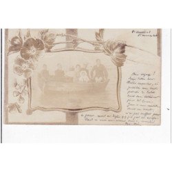 BERCK : lot de 6 cartes photo (villa enfant scènes de plage) - très bon état général