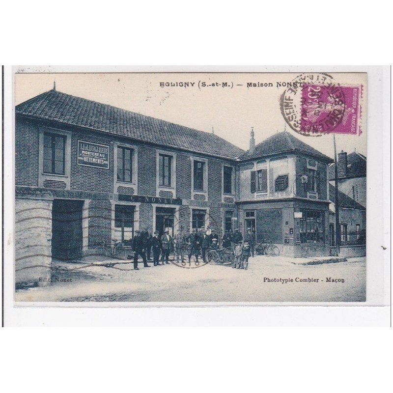 EGLIGNY : maison nonet, éditeur combien - très bon état