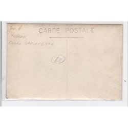 TOULON : cours lafayette - carte photo du magasin de la Grande alimentation du Progrès COTTE - très bon état